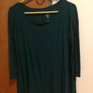 Teal Tunic Tee
